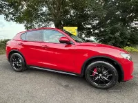 Used Alfa Romeo Stelvio Edizione Speciale 280 HP (205 kW) 2018 Red SUV