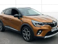 Used Renault Captur SE 91 HP (66 kW) 2022 Orange/black SUV