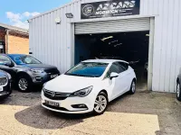 Used Vauxhall Astra S 105 HP (77 kW) 2018 White Hatchback