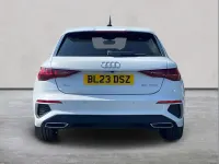 Used Audi A3 S-Line 110 HP (80 kW) 2023 White Sedan