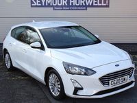 Used Ford Focus Titanium 125 HP (91 kW) 2020 White Hatchback