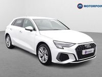 Used Audi A3 e-tron S-Line 2023 White Hatchback