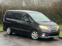 Used Nissan Serena 2012 Black amethyst metallic MPV