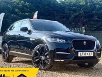 Used Jaguar F-Pace R-Sport 180 HP (132 kW) 2018 Black SUV