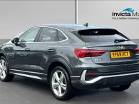 Used Audi Q3 S-Line 150 HP (110 kW) 2019 Daytona grey pearl SUV