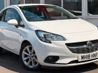 Used Vauxhall Corsa 75 HP (55 kW) 2018 White Hatchback