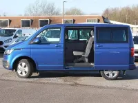 Used VW T6.1 Highline 150 HP (110 kW) 2020 Blue Van