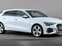 Used Audi A3 e-tron S-Line 204 HP (150 kW) 2022 White Hatchback