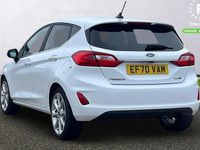 Second-hand Ford Fiesta Titanium X 125 CP (91 kW) 2021 Alb Hatchback