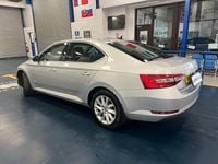 Used Skoda Superb SE Technology 150 HP (110 kW) 2021 Silver Hatchback