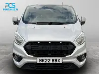 Used Ford Transit Custom Limited 130 HP (95 kW) 2022 Moondust silver (metallic paint) Van