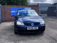 Used VW Golf VI Match 2008 Blue Hatchback