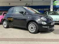 Used Fiat 500 Lounge 69 HP (50 kW) 2017 Black Hatchback