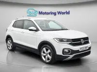 Used VW T-Cross SEL 110 HP (80 kW) 2022 White SUV