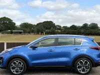 Used Kia Sportage GT-Line S 136 HP (100 kW) 2021 Blue SUV