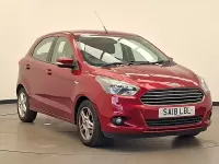 Used Ford Ka Plus Zetec 85 HP (62 kW) 2018 Red Hatchback
