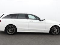 Used Mercedes C220 AMG line 194 HP (142 kW) 2019 White Estate