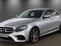 Used Mercedes E200 AMG line 184 HP (135 kW) 2018 Silver Sedan