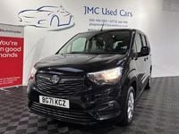 Used Vauxhall Combo S 102 HP (75 kW) 2021 Black MPV