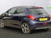 Used Peugeot 208 GT-line 109 HP (80 kW) 2018 Blue Hatchback