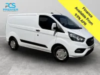 Used Ford Transit Custom Trend 130 HP (95 kW) 2022 Frozen white (solid paint) Van