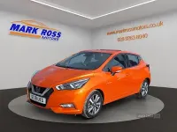 Usata Nissan Micra Acenta 71 CV (52 kW) 2018 Arancione Utilitaria