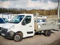 used Vauxhall Movano F3500 CDTi 125PS, L2 Beavertail PLANT TRANSPORTER, Fold-Down Tailgate, DAB