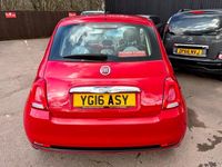 Used Fiat 500 Pop Star 69 HP (50 kW) 2016 Red Hatchback