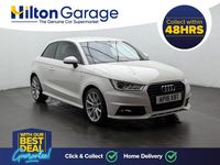 Used Audi A1 S-Line 95 HP (69 kW) 2018 White Hatchback