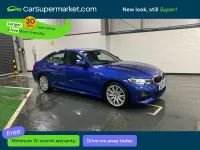 Begagnad BMW 330e M Sport 2020 Blå Sedan