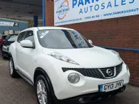 Used Nissan Juke Acenta 2013 White SUV