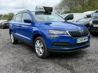 Używany Skoda Karoq SE Technology 116 KM (85 kW) 2019 Niebieski SUV