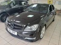 Używany Mercedes C220 2012 Czarny Sedan/Limuzyna