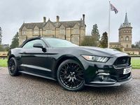 Used Ford Mustang GT Convertible 416 HP (305 kW) 2016 Black Cabriolet