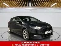 Used Ford Focus ST 185 HP (136 kW) 2017 Black Hatchback