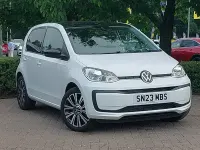 Used VW up! Black Edition 65 HP (47 kW) 2023 White Hatchback