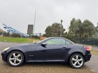 Used Mercedes SLK200 2005 Blue Cabriolet