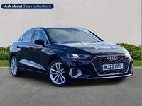 Used Audi A3 Sport 150 HP (110 kW) 2022 Black Sedan