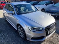 Used Audi A3 S-Line 2015 Silver Hatchback