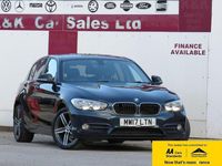 Used BMW 116 Sport Line 116 HP (85 kW) 2017 Blue Hatchback