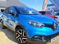 Used Renault Captur Dynamique 90 HP (66 kW) 2016 Blue/black SUV