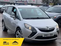 Used Vauxhall Zafira Tourer SRi 2015 Silver MPV