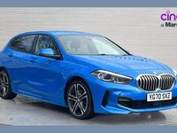 Used BMW 118 M Sport 138 HP (101 kW) 2020 Blue Hatchback