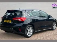 Used Ford Focus Zetec 100 HP (73 kW) 2018 Black Hatchback