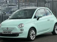 Used Fiat 500 Lounge 69 HP (50 kW) 2014 Green Hatchback