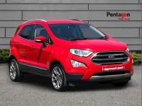 Used Ford Ecosport Titanium 125 HP (91 kW) 2019 Red SUV
