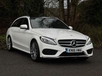 Used Mercedes C220 AMG Line Premium 2016 White Estate