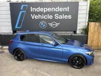Used BMW 118 Efficient Dynamics 150 HP (110 kW) 2017 Blue Hatchback