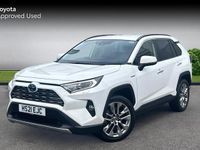 Used Toyota RAV4 Hybrid 218 HP (160 kW) 2021 Pure white SUV
