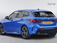 Used BMW 118 M Sport 148 HP (108 kW) 2021 Blue Hatchback